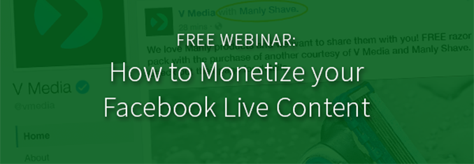 How to Monetize your Facebook Live Content